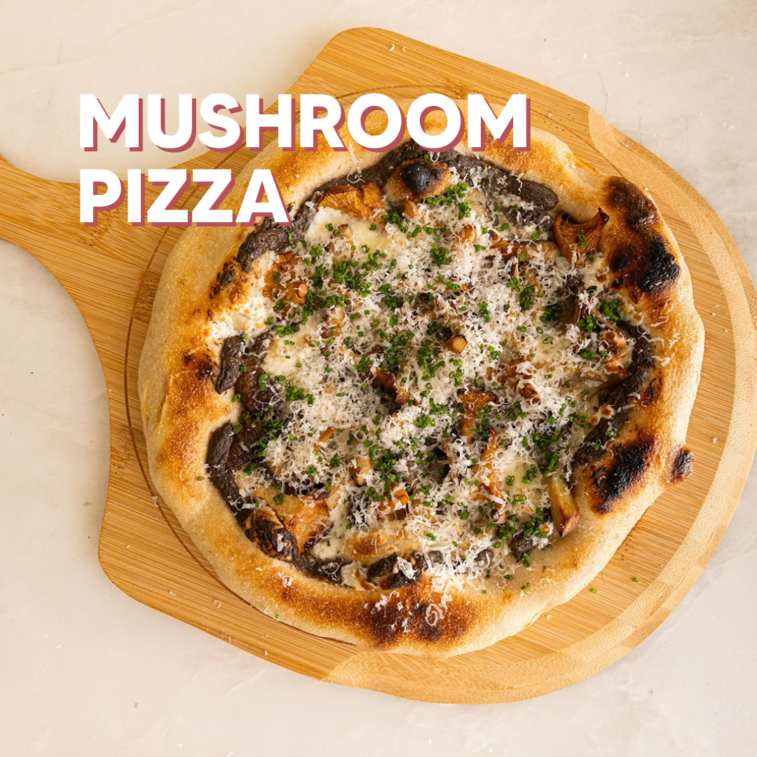 CARAMELIZED MUSHROOM PIZZA