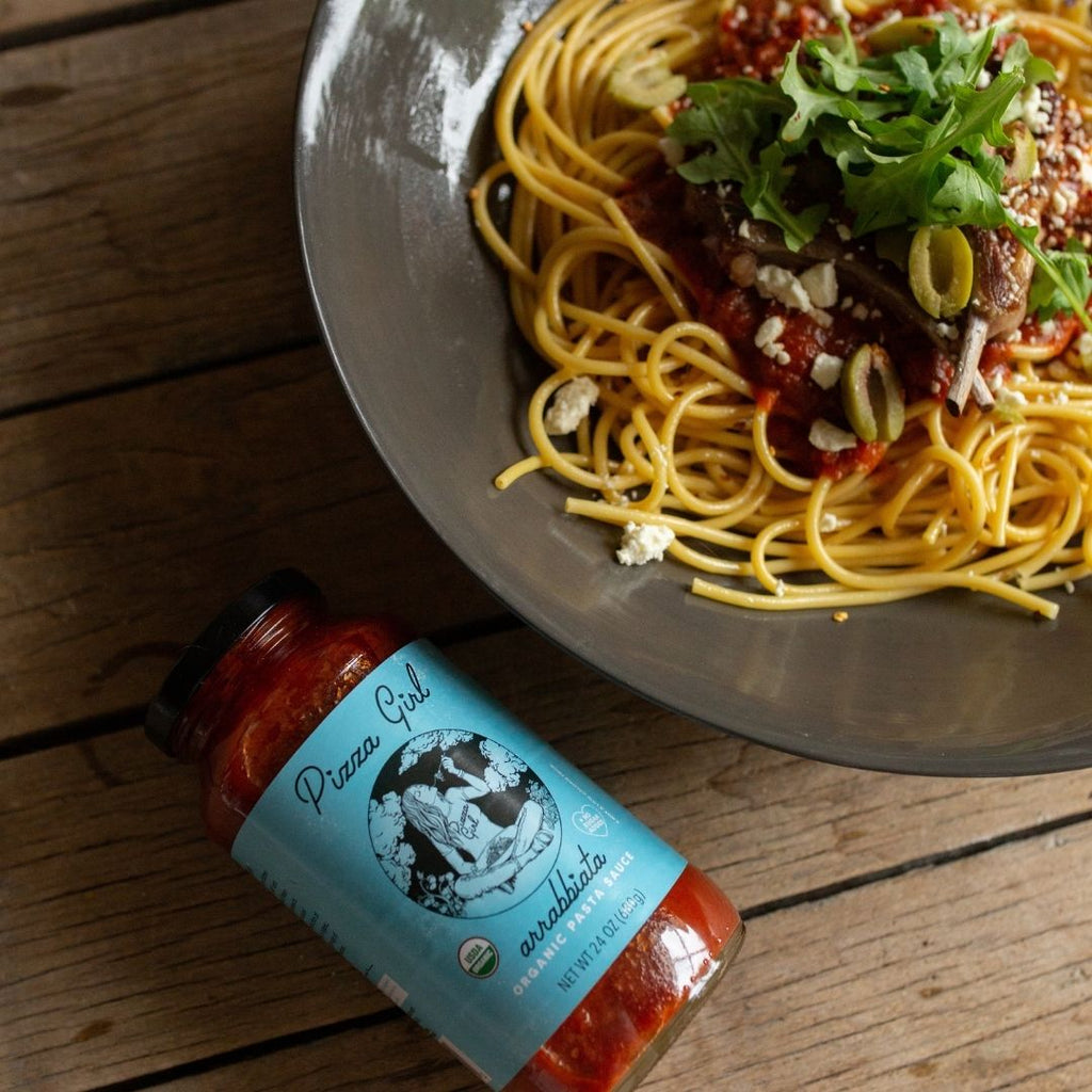 10 MINUTE SPICY LAMB PASTA