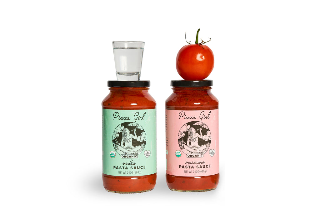 NO SPICE PLEASE 6 PACK - VODKA + MARINARA SAUCE - Pizza Girl Inc,pizza pasta organic kosher sauce