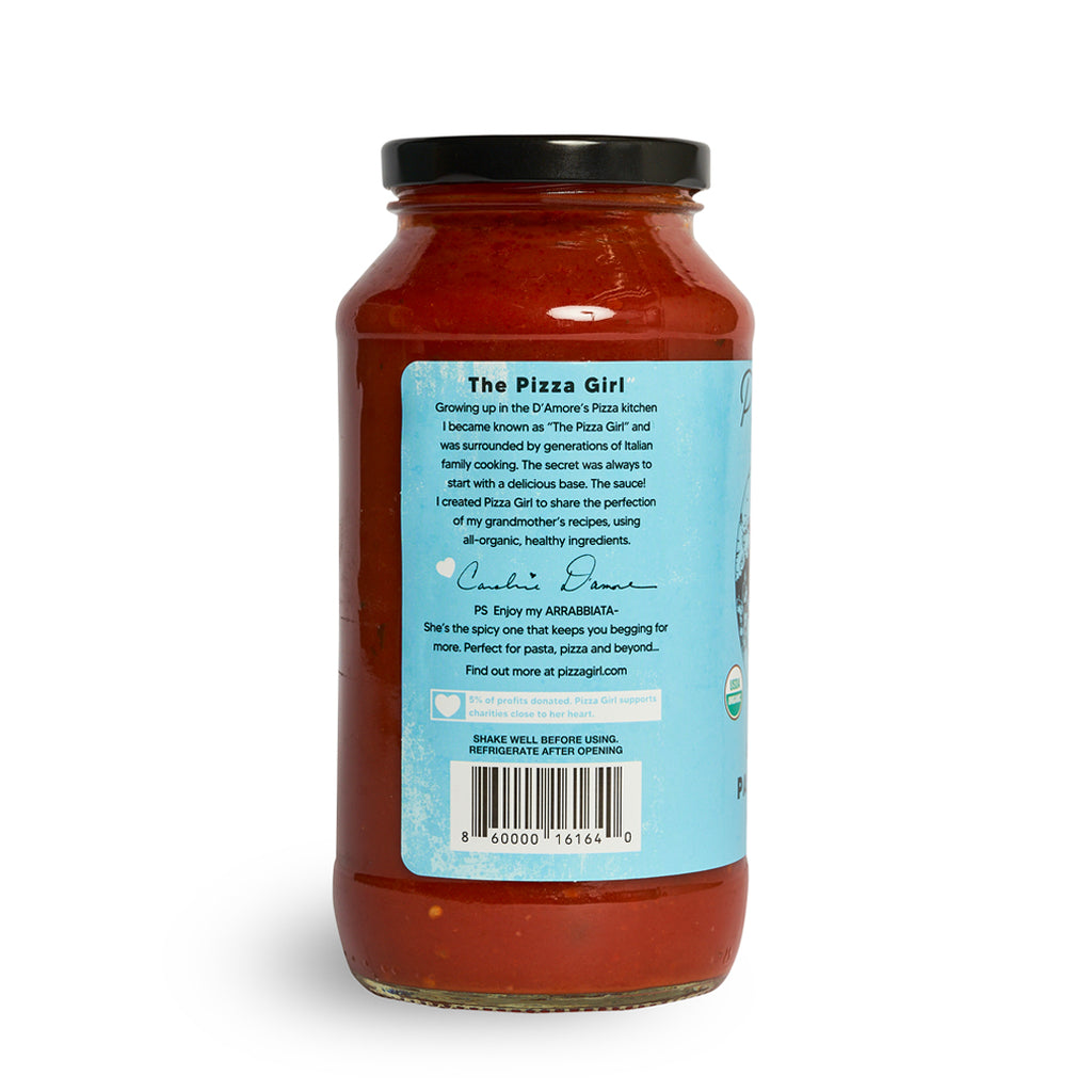 GOOD THINGS COME IN TWOS - Pizza Girl Inc,pizza pasta organic kosher sauce