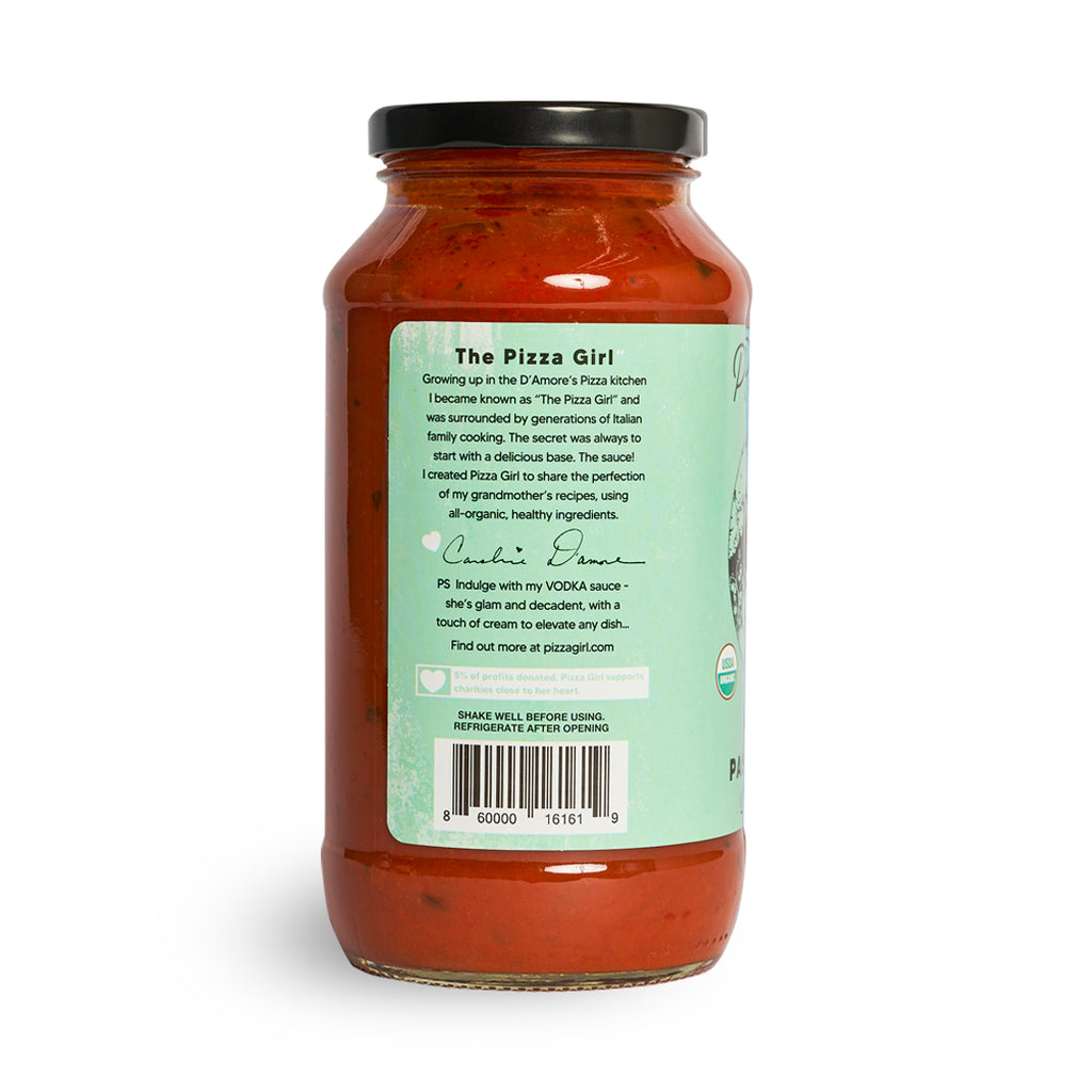 THE ULTIMATE VODKA SAUCE PARTY - 6 PACK - Pizza Girl Inc,pizza pasta organic kosher sauce