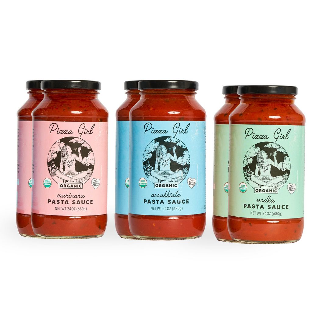 GOOD THINGS COME IN TWOS - Pizza Girl Inc,pizza pasta organic kosher sauce