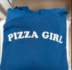 Pizza Girl Vintage Crew