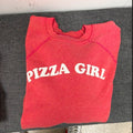 Pizza Girl Vintage Crew